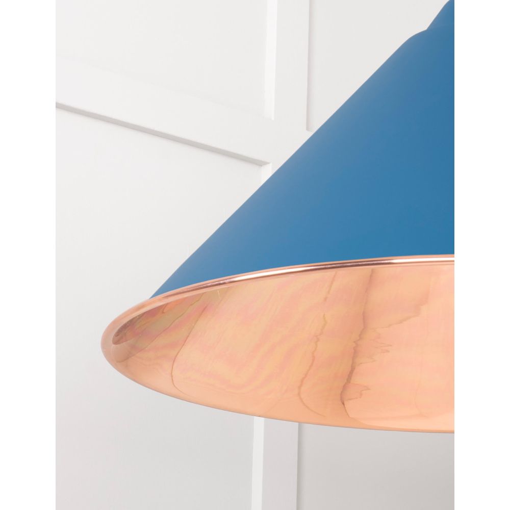 From The Anvil - Smooth Copper Hockley Pendant in Upstream | Sku. 49503SU | Trade Door Handles.