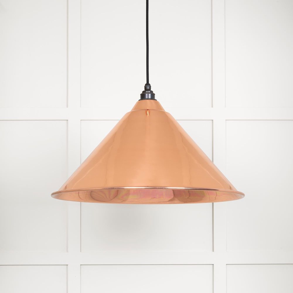 From The Anvil - Smooth Copper Hockley Pendant | Sku. 49503S | Trade Door Handles.
