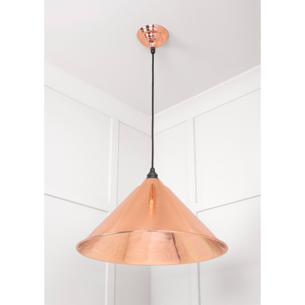 From The Anvil - Smooth Copper Hockley Pendant | Sku. 49503S | Trade Door Handles.