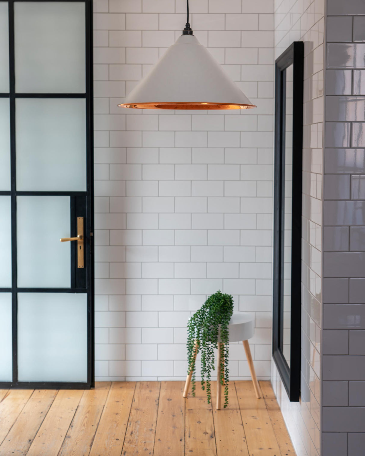 From The Anvil - Hammered Copper Hockley Pendant in Teasel | Sku. 49503TE | Trade Door Handles.