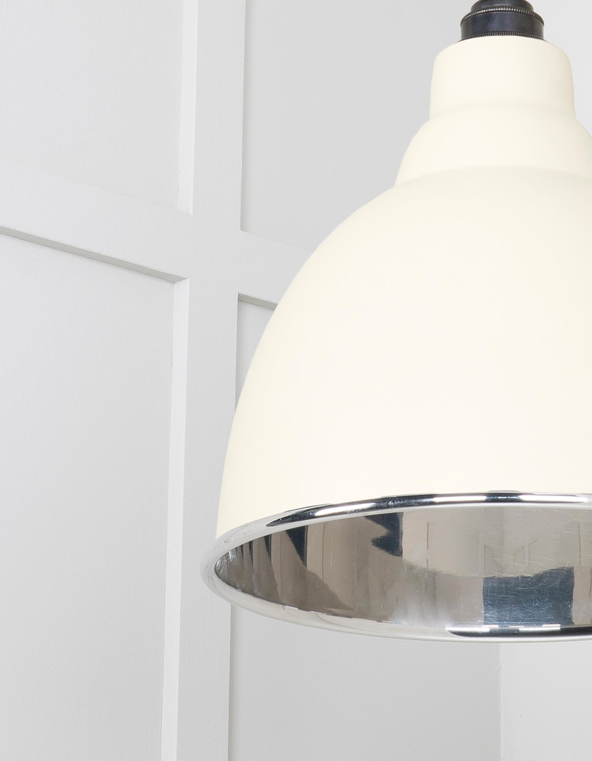 From The Anvil - Smooth Nickel Brindley Pendant in Teasel | Sku. 49504TE | Trade Door Handles.