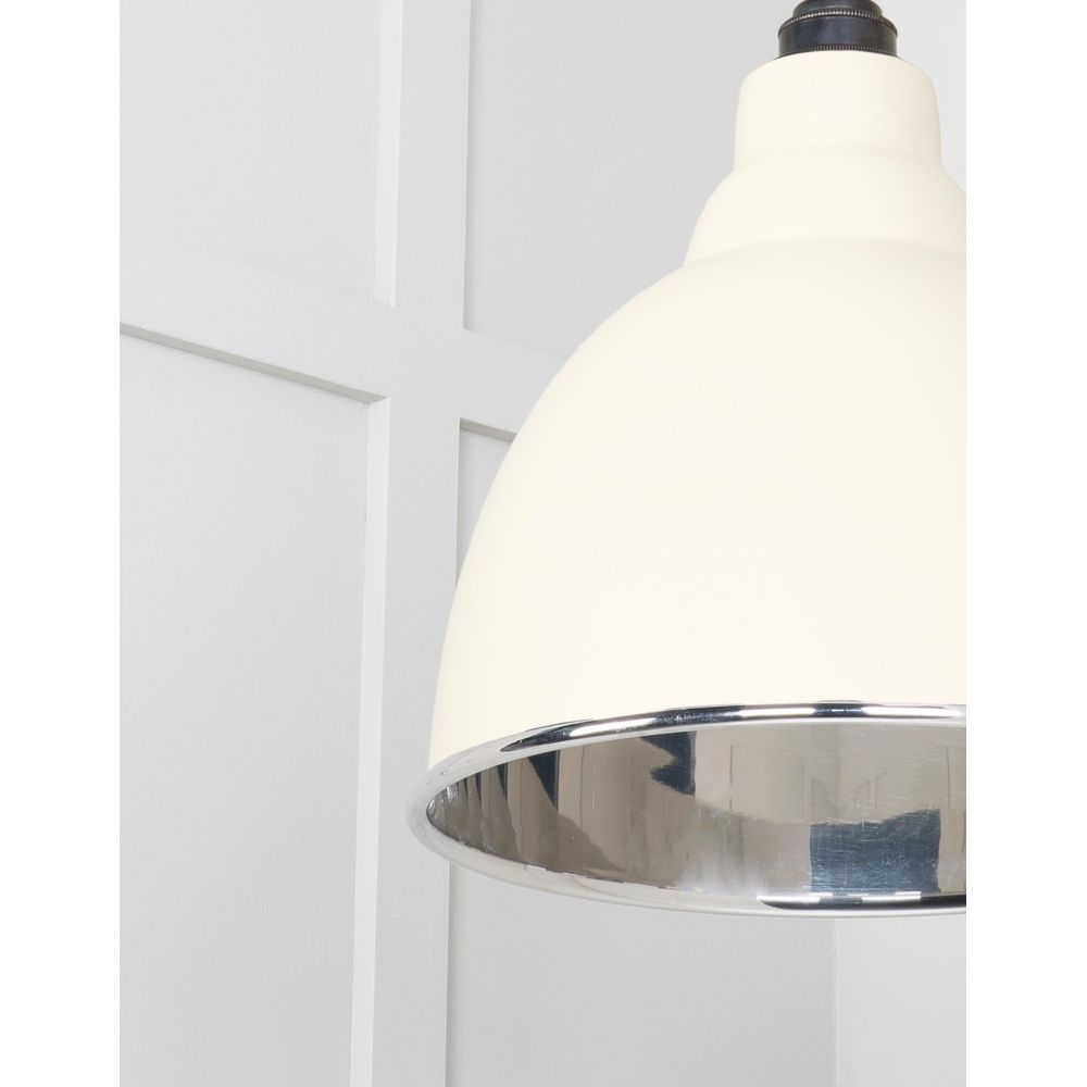 From The Anvil - Smooth Nickel Brindley Pendant in Teasel | Sku. 49504TE | Trade Door Handles.
