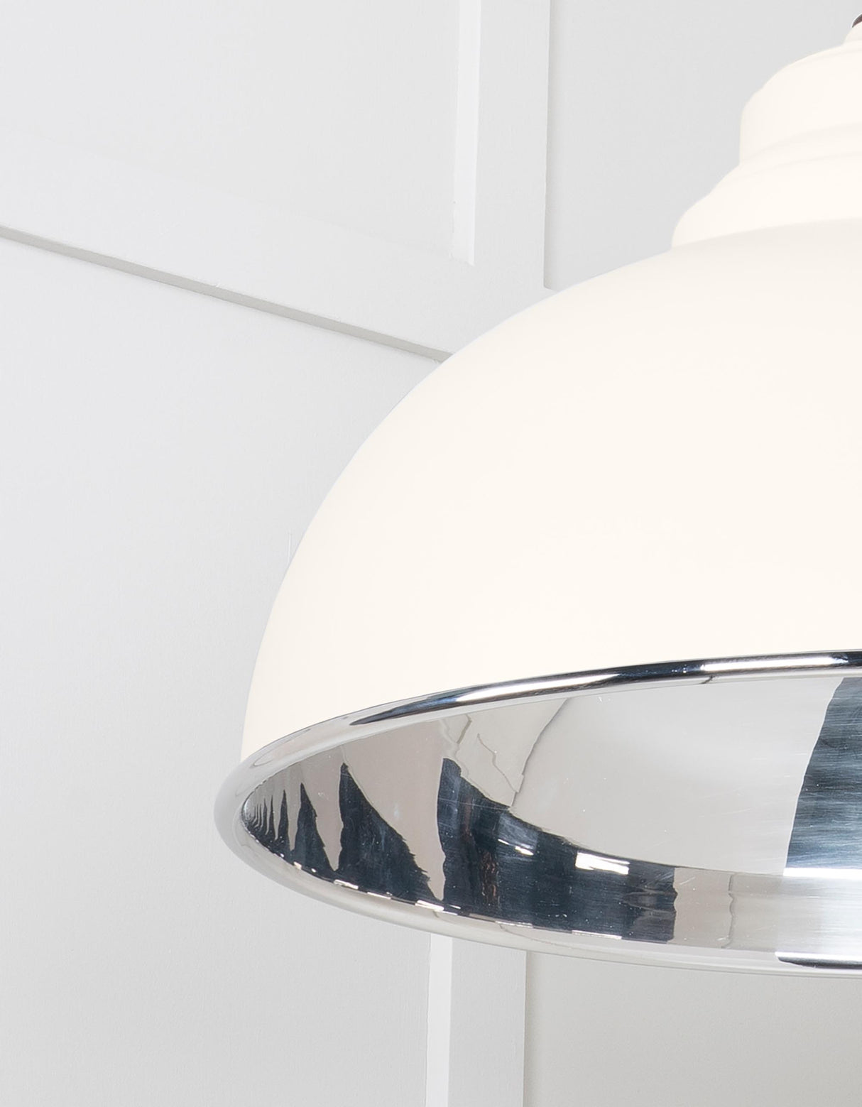 From The Anvil - Smooth Nickel Harborne Pendant in Teasel | Sku. 49505TE | Trade Door Handles.