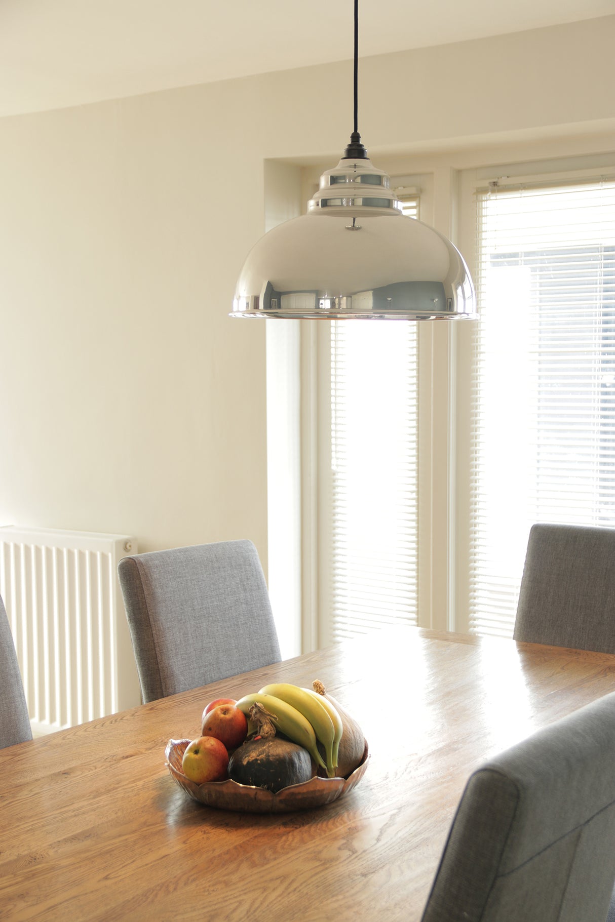 From The Anvil - Smooth Nickel Harborne Pendant | Sku. 49505 | Trade Door Handles.