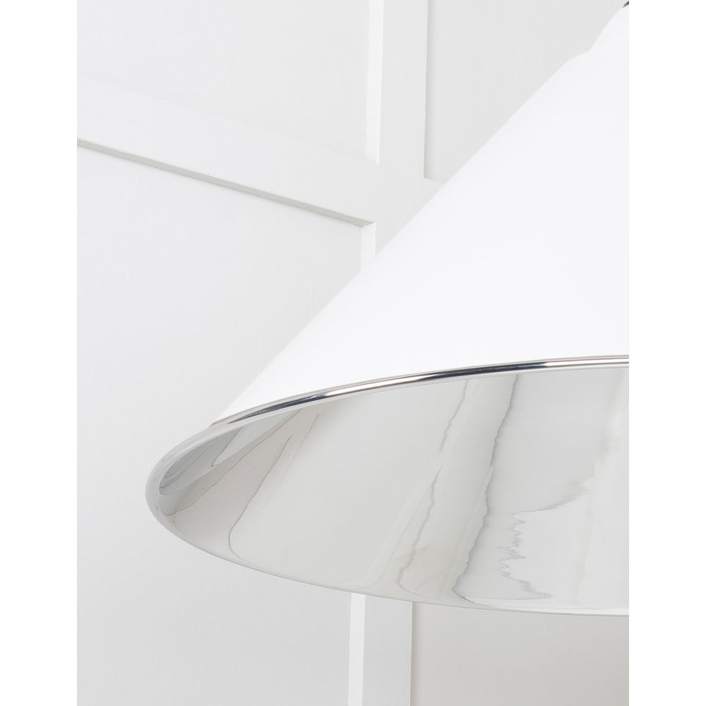 From The Anvil - Smooth Nickel Hockley Pendant in Flock | Sku. 49506F | Trade Door Handles.
