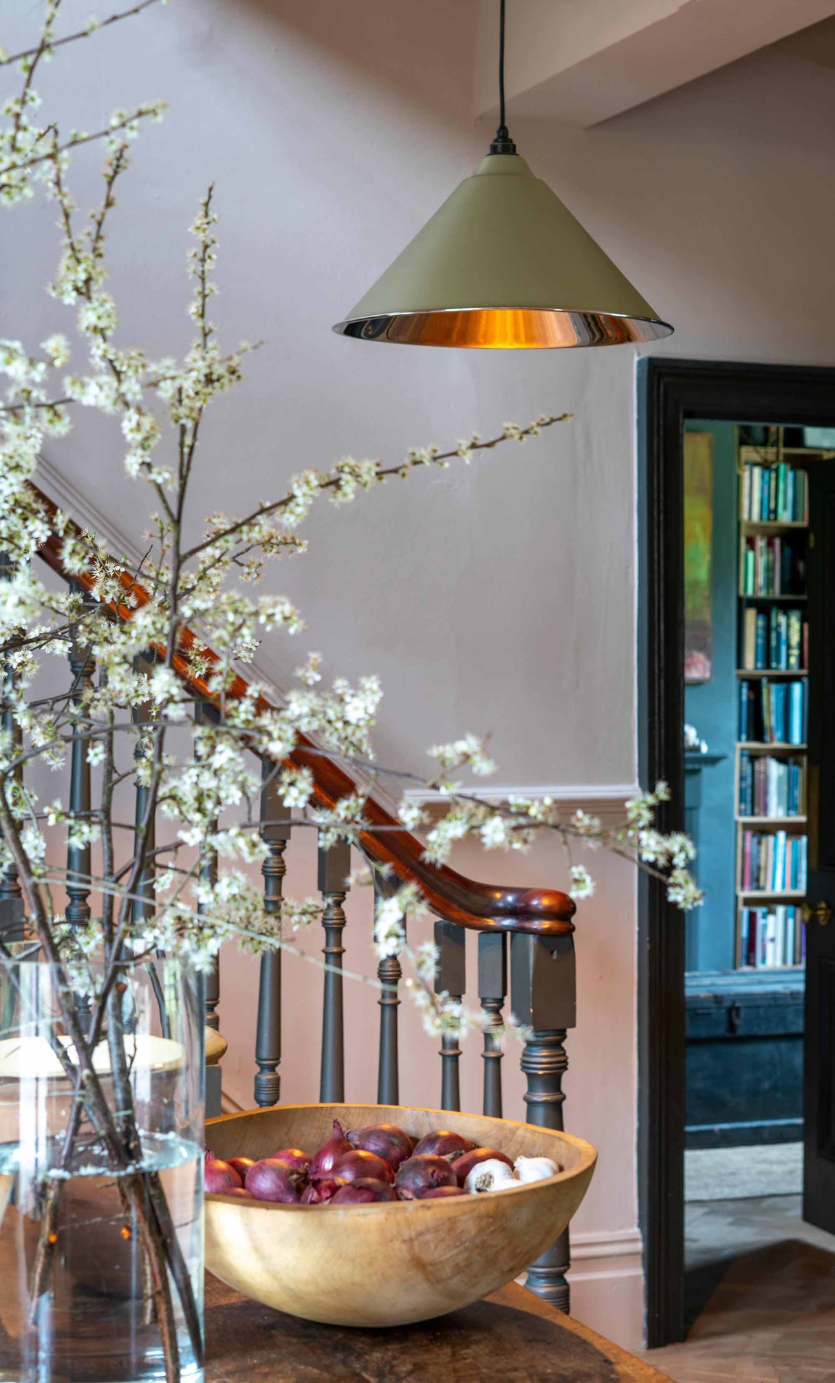 From The Anvil - Smooth Nickel Hockley Pendant in Tump | Sku. 49506TU | Trade Door Handles.