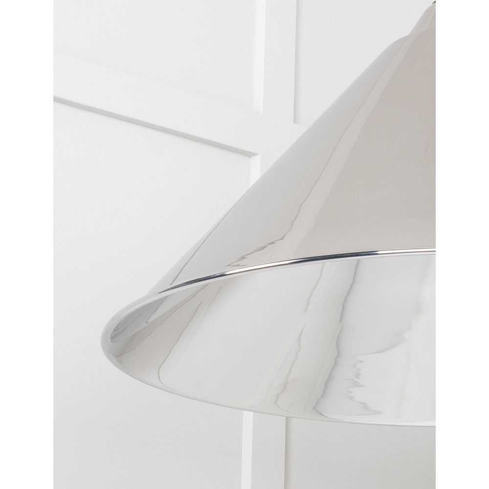 From The Anvil - Smooth Nickel Hockley Pendant | Sku. 49506 | Trade Door Handles.