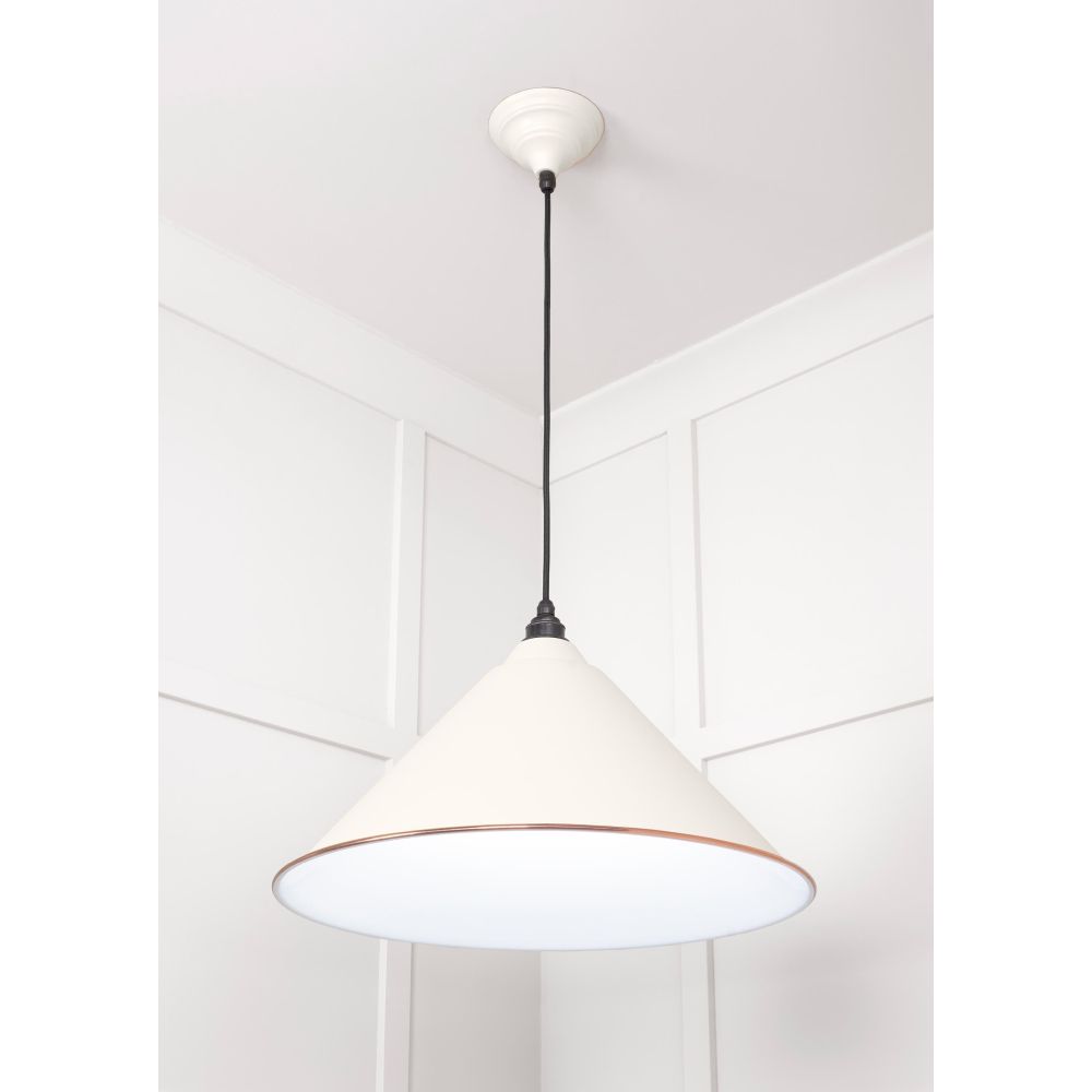 From The Anvil - White Gloss Hockley Pendant in Teasel | Sku. 49510TE | Trade Door Handles.