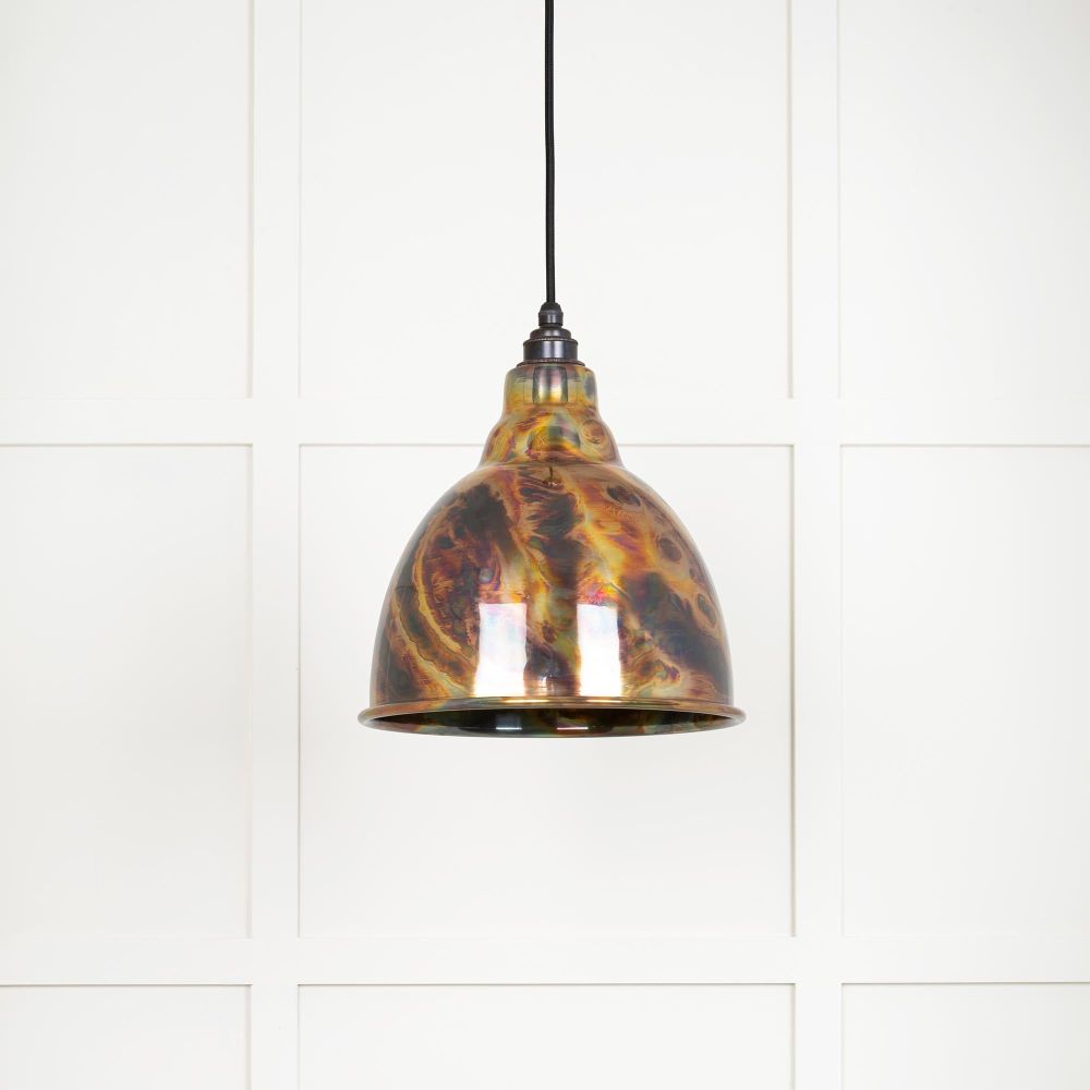 From The Anvil - Burnished Brindley Pendant | Sku. 49513 | Trade Door Handles.