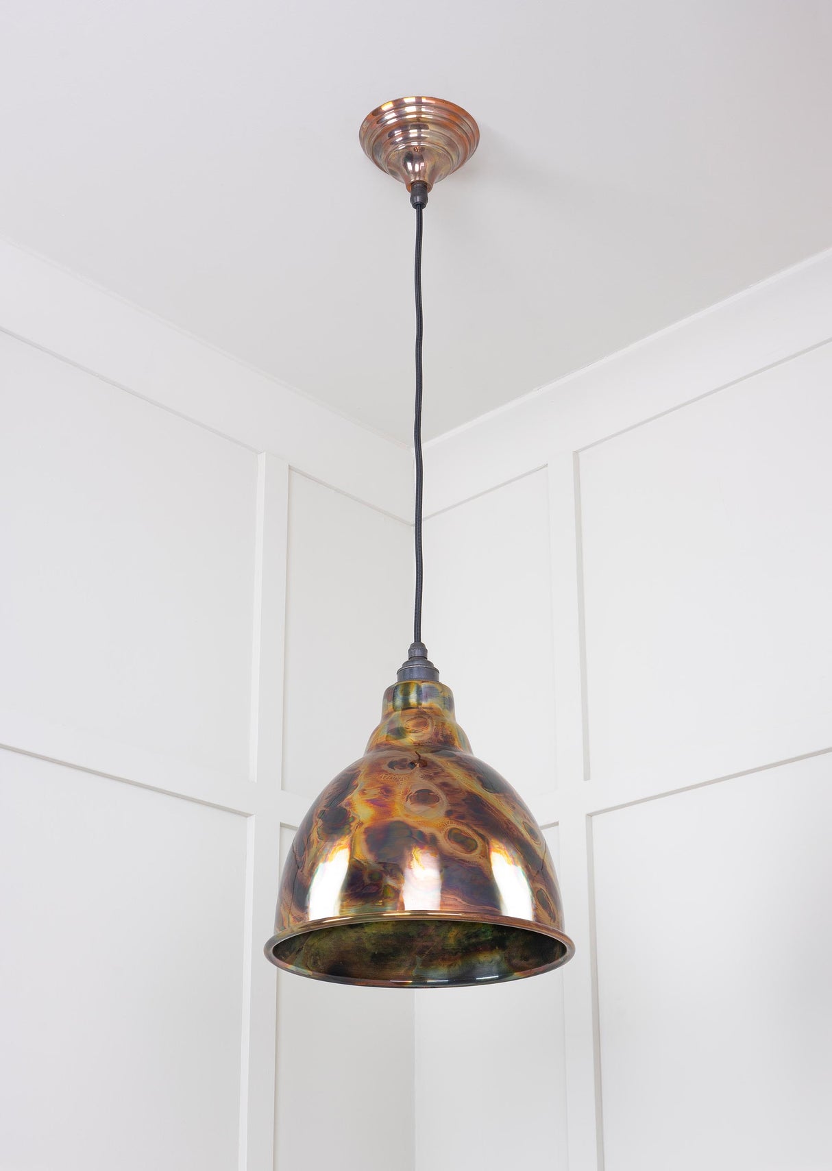 From The Anvil - Burnished Brindley Pendant | Sku. 49513 | Trade Door Handles.