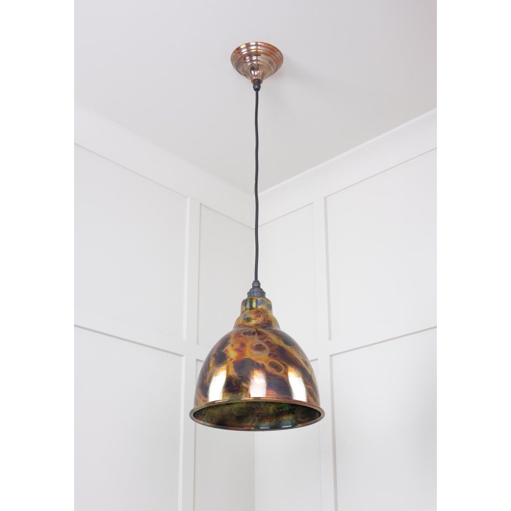 From The Anvil - Burnished Brindley Pendant | Sku. 49513 | Trade Door Handles.