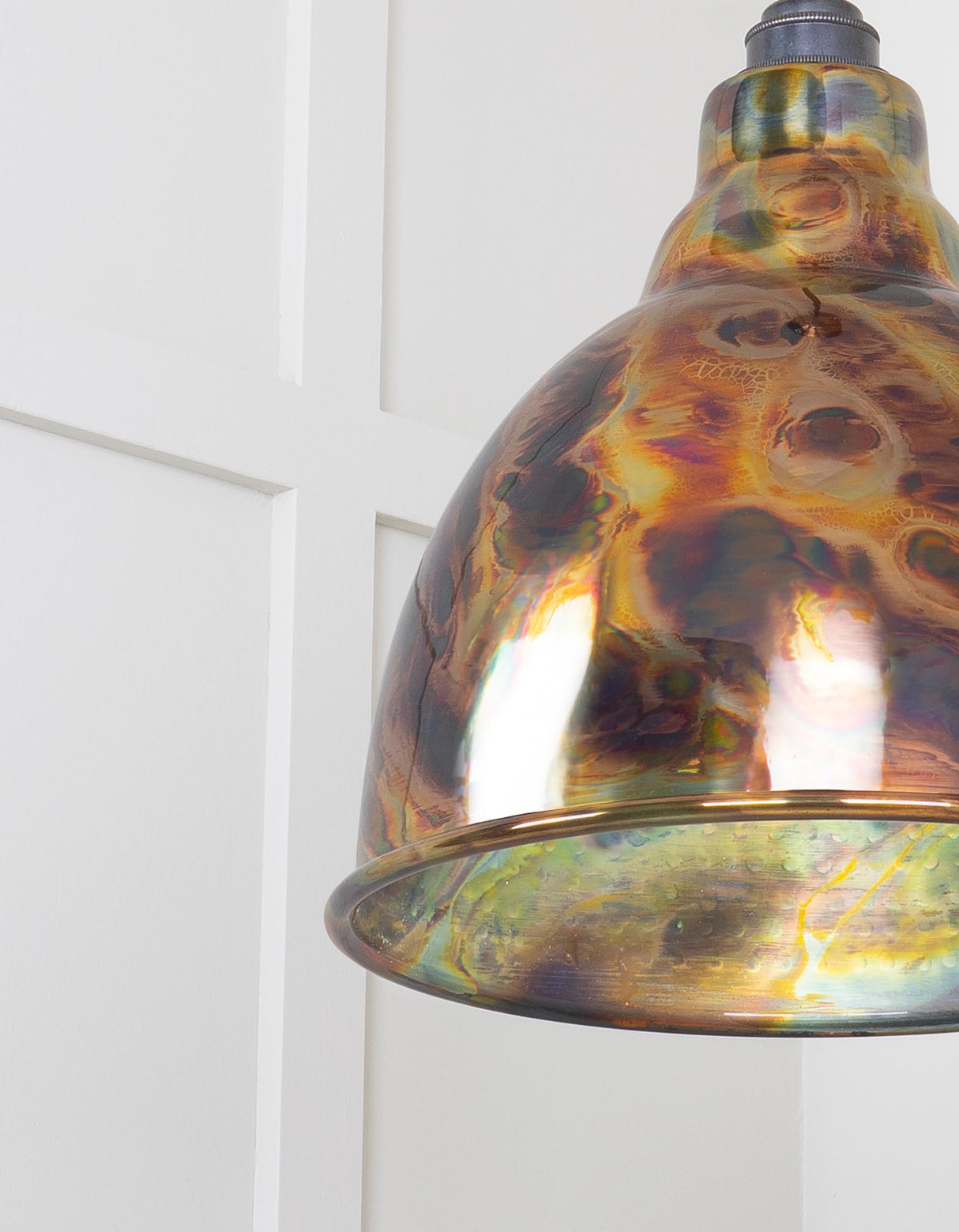 From The Anvil - Burnished Brindley Pendant | Sku. 49513 | Trade Door Handles.