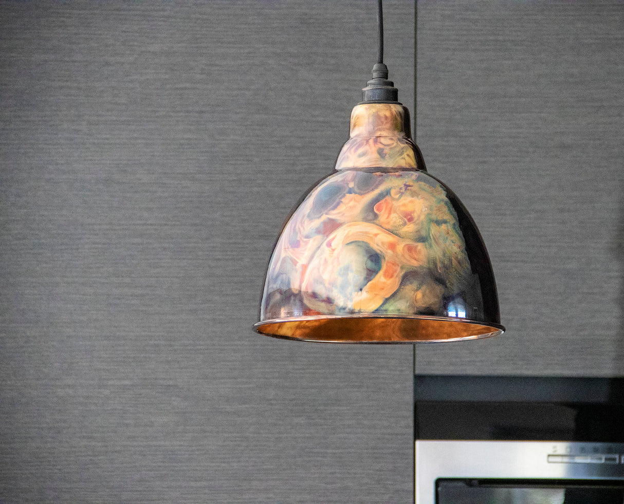 From The Anvil - Burnished Brindley Pendant | Sku. 49513 | Trade Door Handles.