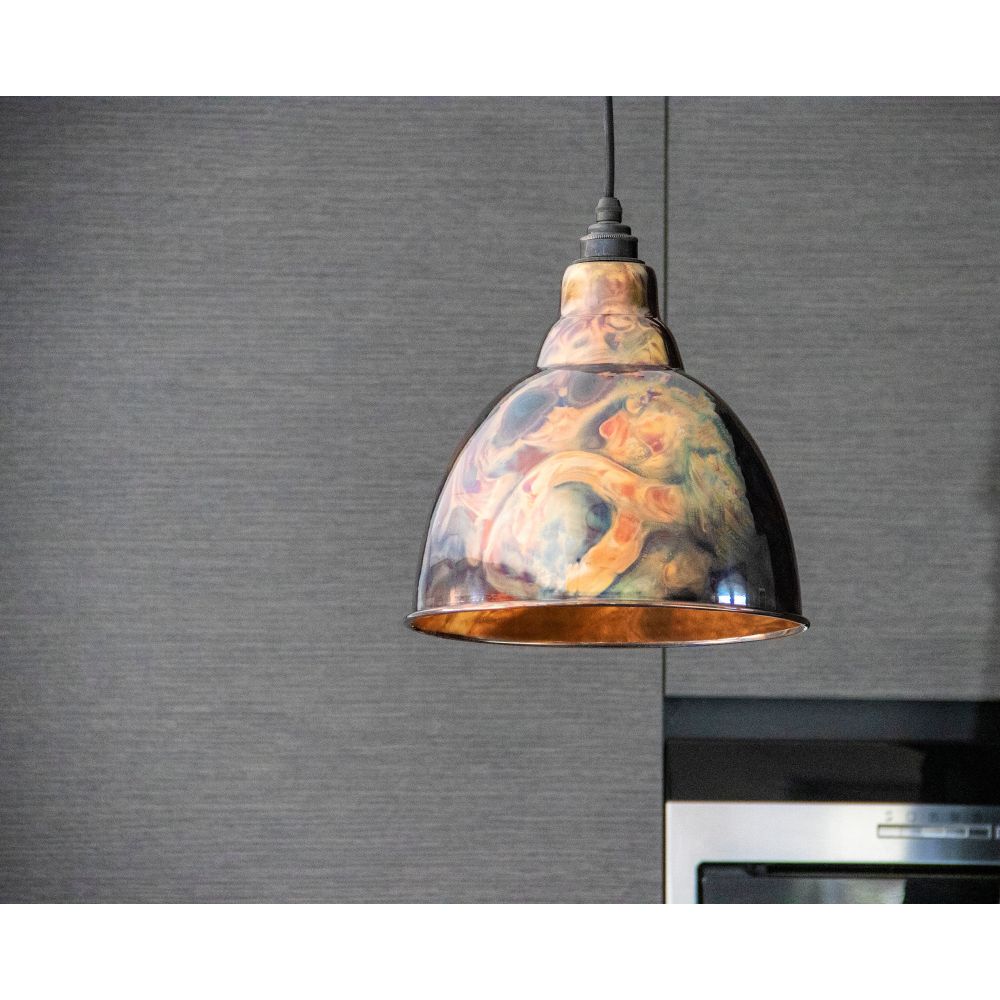 From The Anvil - Burnished Brindley Pendant | Sku. 49513 | Trade Door Handles.