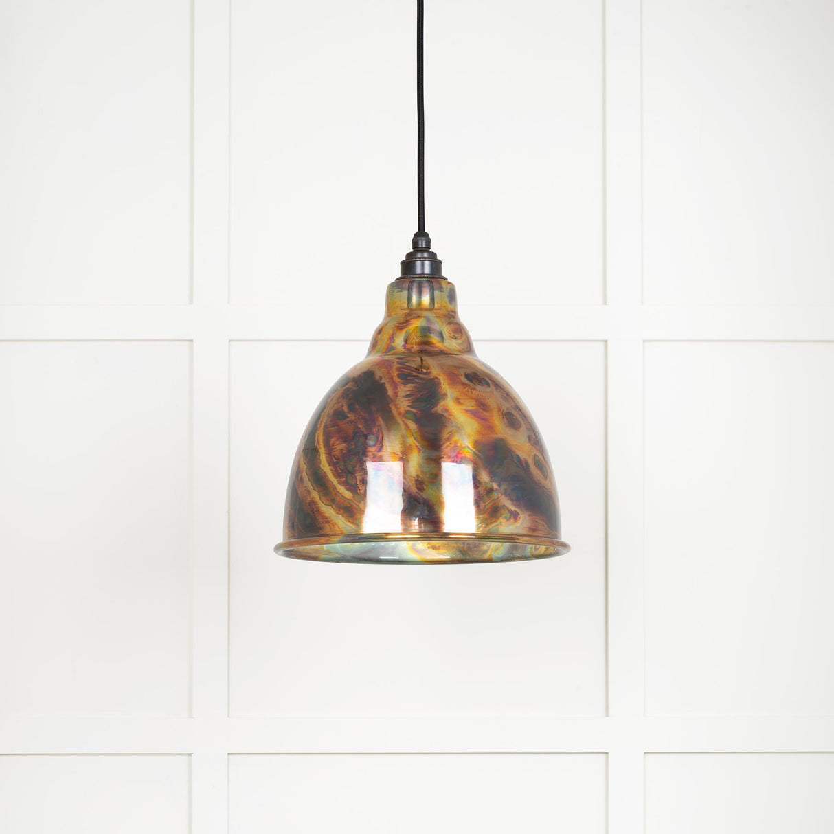 From The Anvil - Burnished Brindley Pendant | Sku. 49513 | Trade Door Handles.