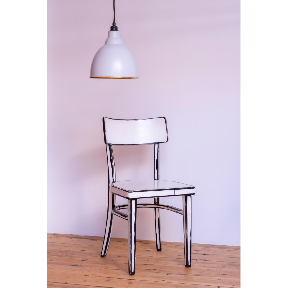 From The Anvil - Hammered Brass Brindley Pendant in Birch | Sku. 49517BI | Trade Door Handles.