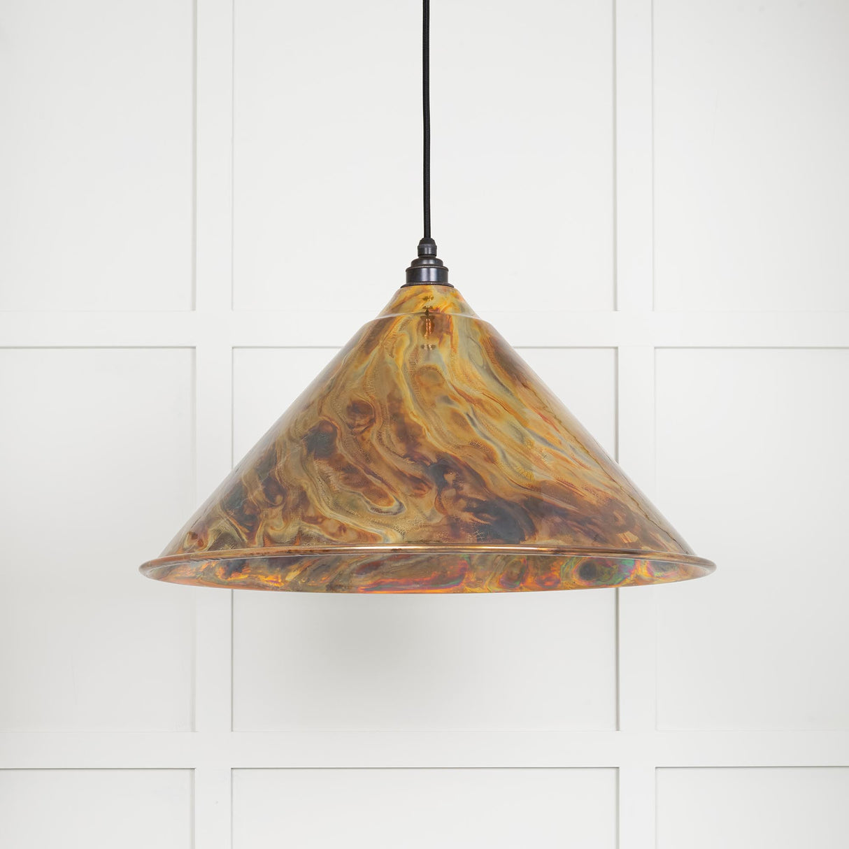 From The Anvil - Burnished Hockley Pendant | Sku. 49519 | Trade Door Handles.