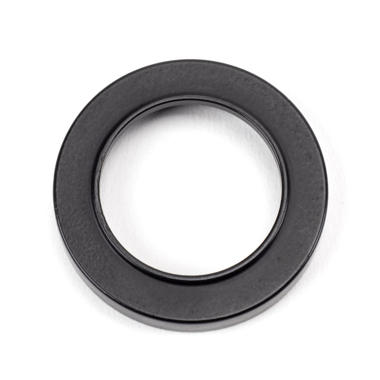 From The Anvil - Matt Black Round Escutcheon (Plain) | Sku. 49536 | Trade Door Handles.