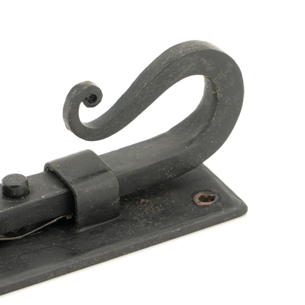From The Anvil - External Beeswax 4" Shepherd's Crook Universal Bolt | Sku. 49548 | Trade Door Handles.