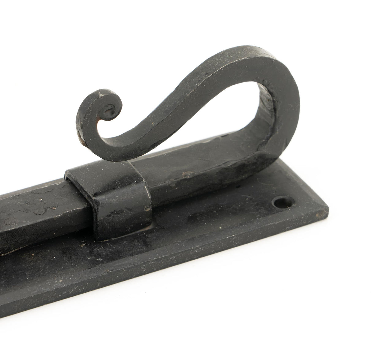From The Anvil - External Beeswax 6" Shepherd's Crook Universal Bolt | Sku. 49549 | Trade Door Handles.