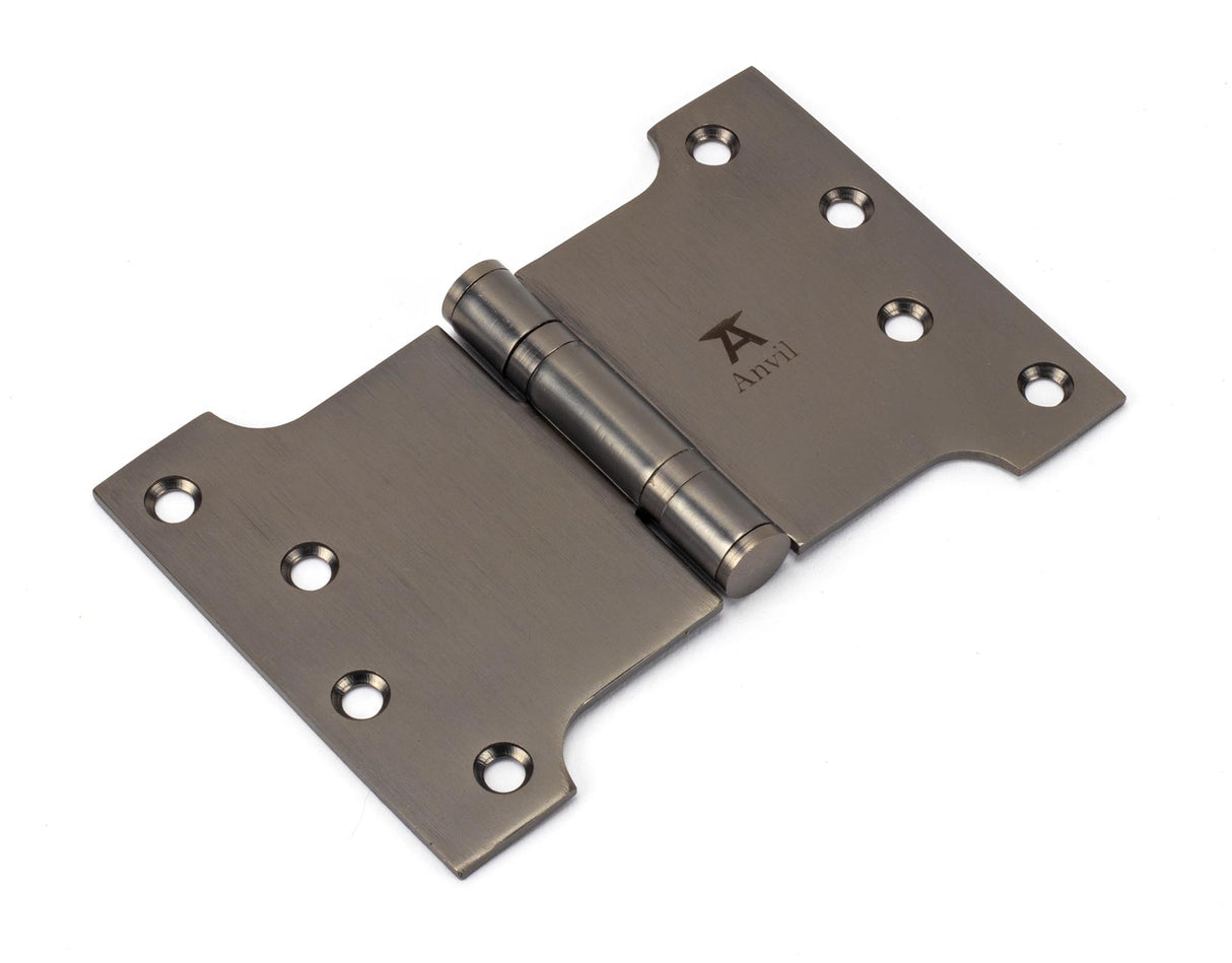 From The Anvil - Aged Bronze 4" x 4" x 6" Parliament Hinge (pair) ss | Sku. 49562 | Trade Door Handles.