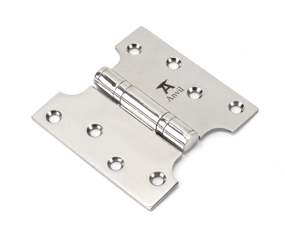 From The Anvil - Polished SS 4" x 2" x 4" Parliament Hinge (pair) | Sku. 49577 | Trade Door Handles.