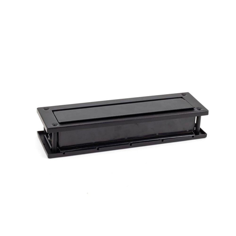 From The Anvil - Matt Black Traditional Letterbox | Sku. 49593 | Trade Door Handles.