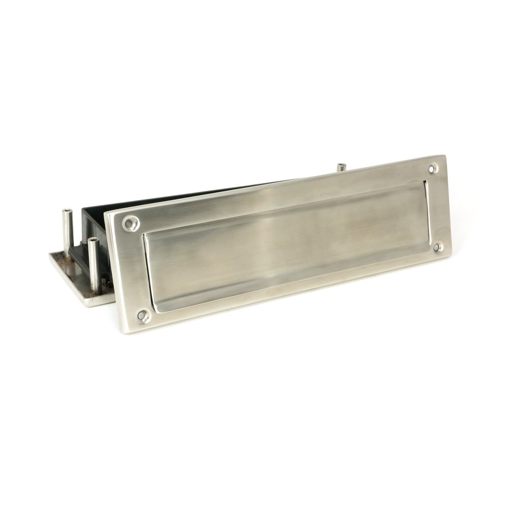 From The Anvil - Satin Marine SS (316) Traditional Letterbox | Sku. 49598 | Trade Door Handles.