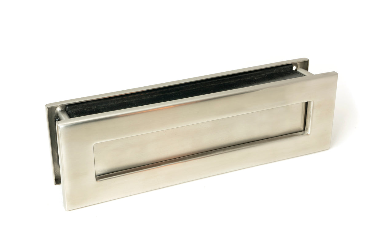 From The Anvil - Satin Marine SS (316) Traditional Letterbox | Sku. 49598 | Trade Door Handles.