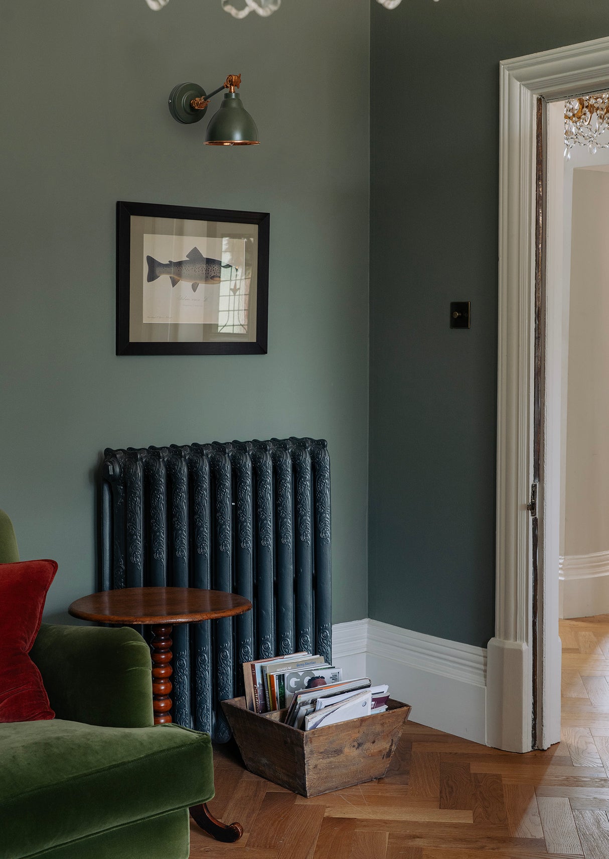 From The Anvil - Smooth Copper Brindley Wall Light in Heath | Sku. 49714SH | Trade Door Handles.