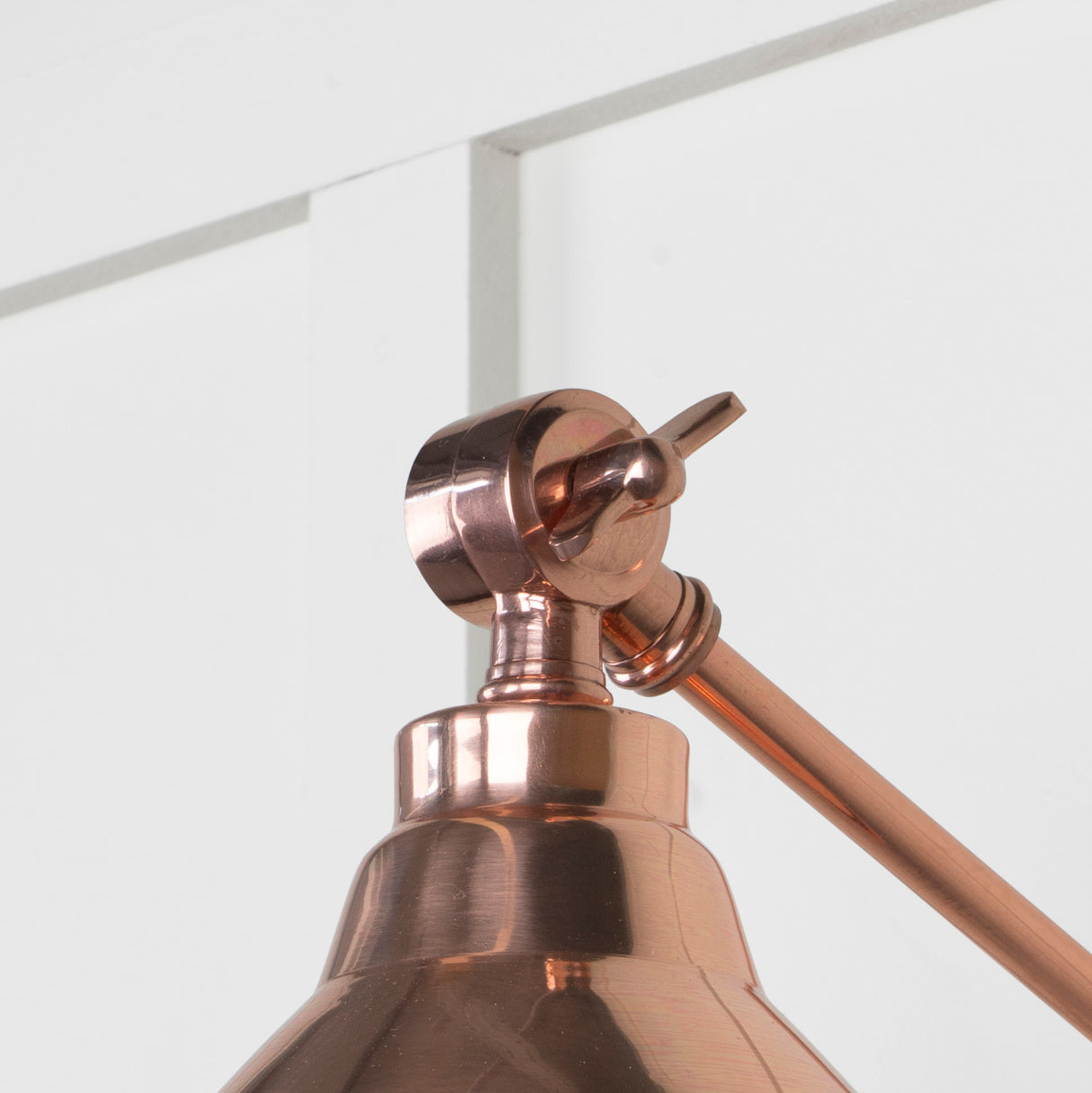 From The Anvil - Hammered Copper Brindley Wall Light | Sku. 49717 | Trade Door Handles.