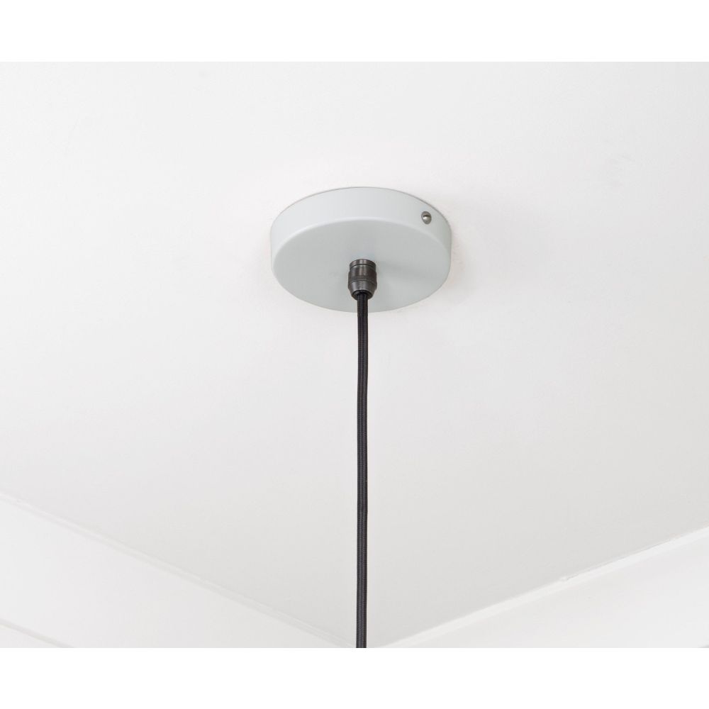 From The Anvil - Smooth Copper Frankley Pendant in Birch | Sku. 49720SBI | Trade Door Handles.