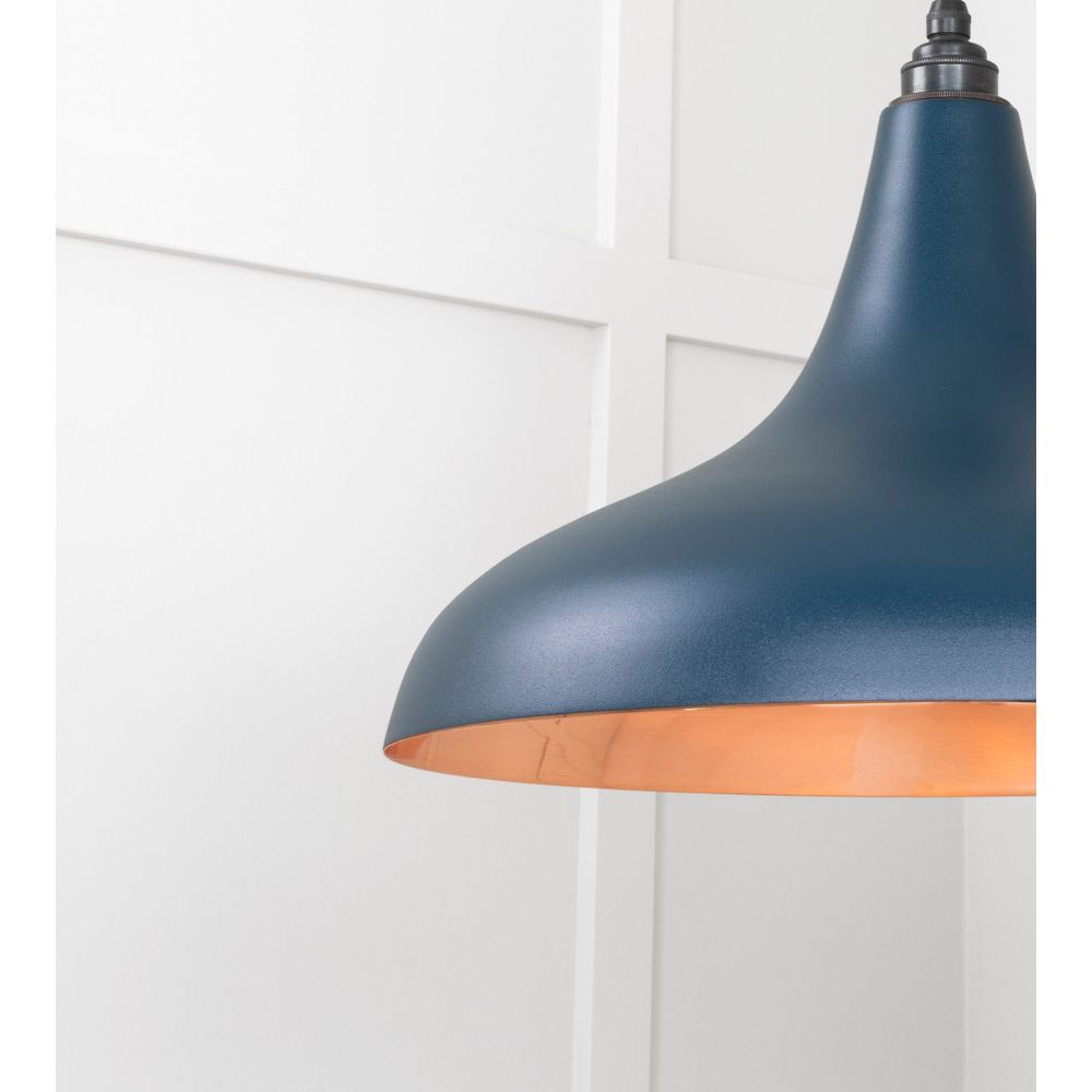 From The Anvil - Smooth Copper Frankley Pendant in Dusk | Sku. 49720SDU | Trade Door Handles.