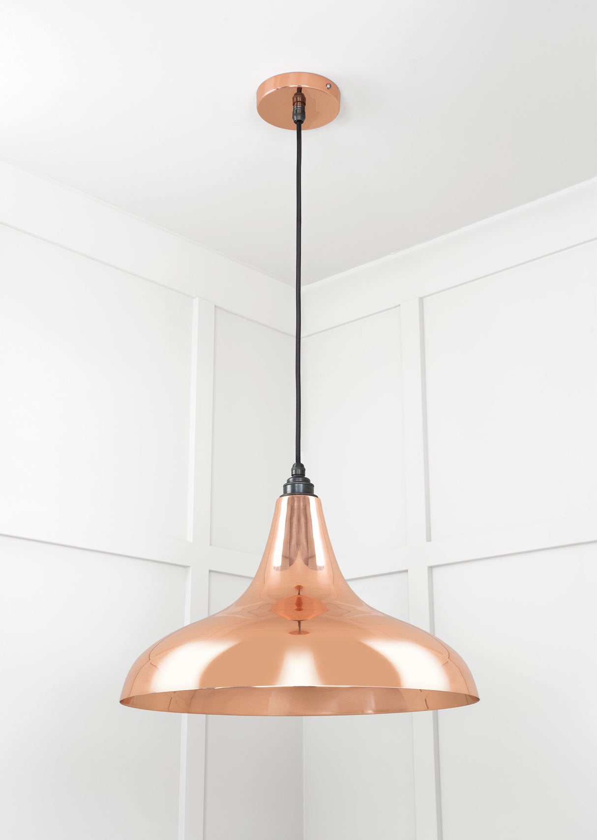 From The Anvil - Smooth Copper Frankley Pendant | Sku. 49720 | Trade Door Handles.