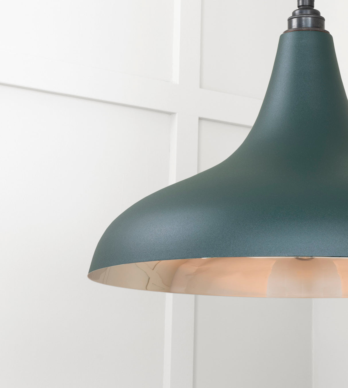 From The Anvil - Smooth Nickel Frankley Pendant in Dingle | Sku. 49721SDI | Trade Door Handles.
