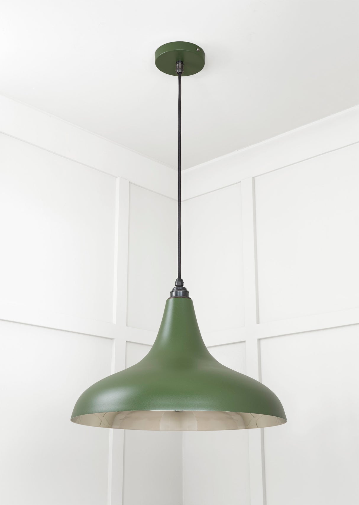 From The Anvil - Smooth Nickel Frankley Pendant in Heath | Sku. 49721SH | Trade Door Handles.