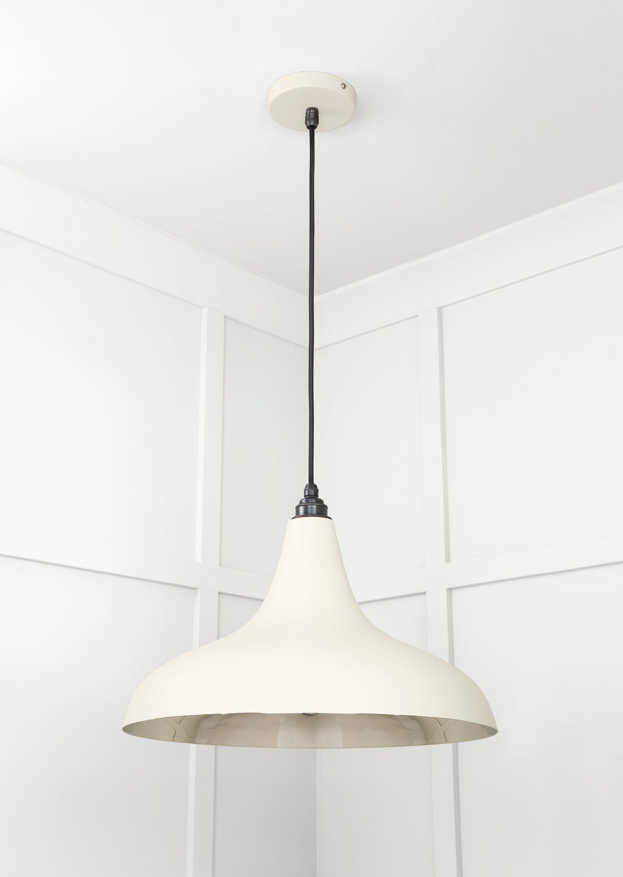 From The Anvil - Smooth Nickel Frankley Pendant in Teasel | Sku. 49721STE | Trade Door Handles.