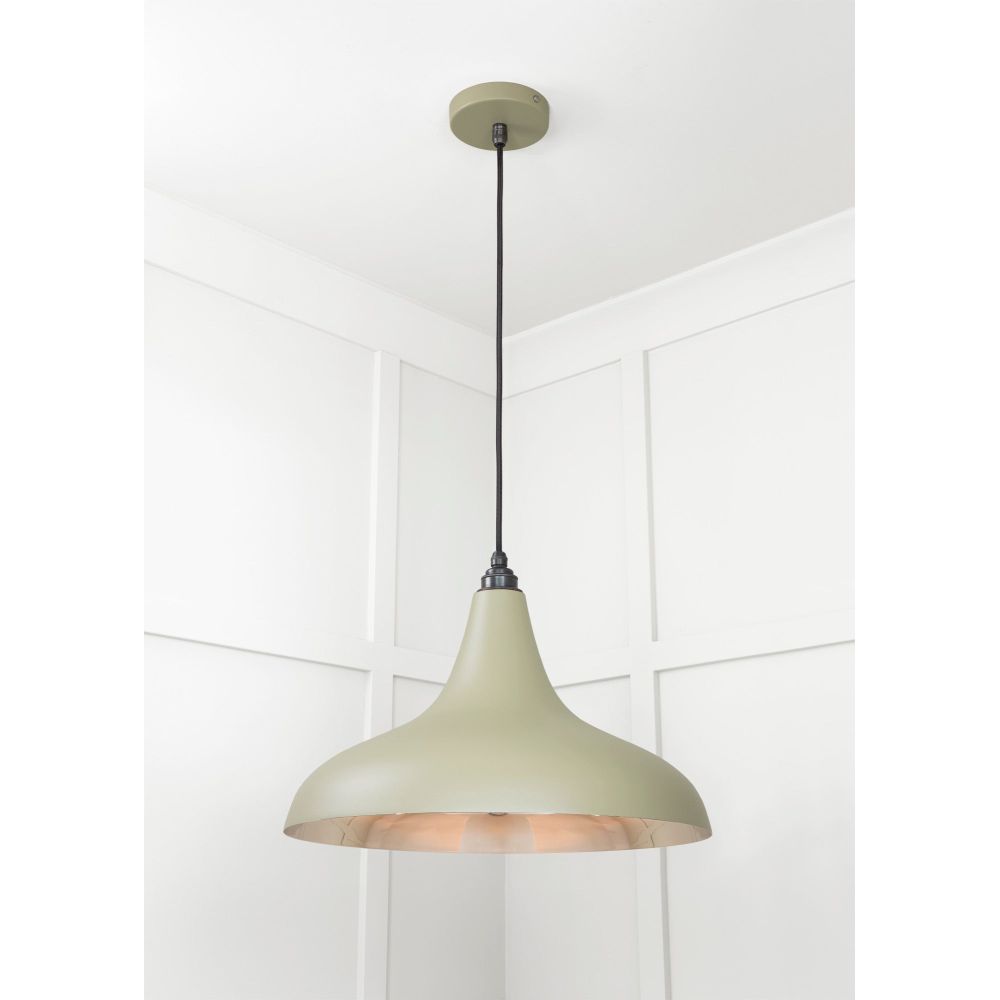 From The Anvil - Smooth Nickel Frankley Pendant in Tump | Sku. 49721STU | Trade Door Handles.