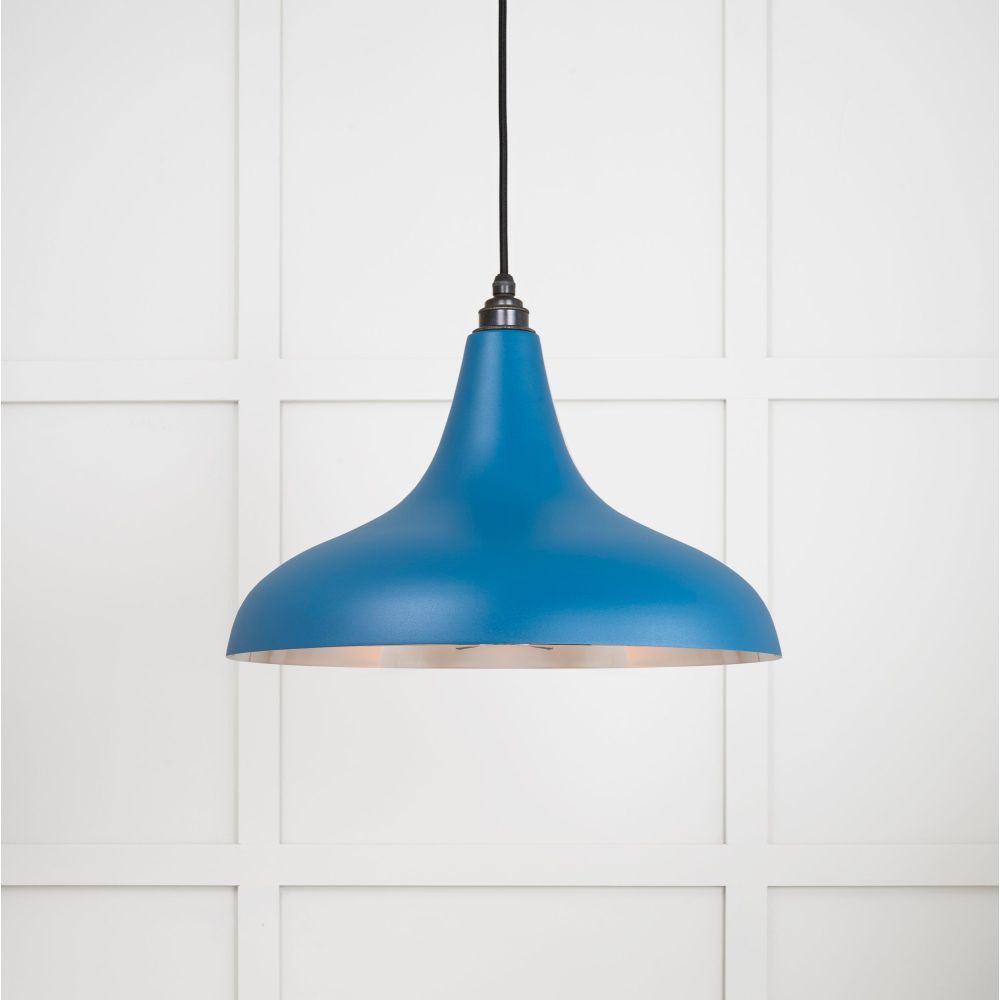 From The Anvil - Smooth Nickel Frankley Pendant in Upstream | Sku. 49721SU | Trade Door Handles.