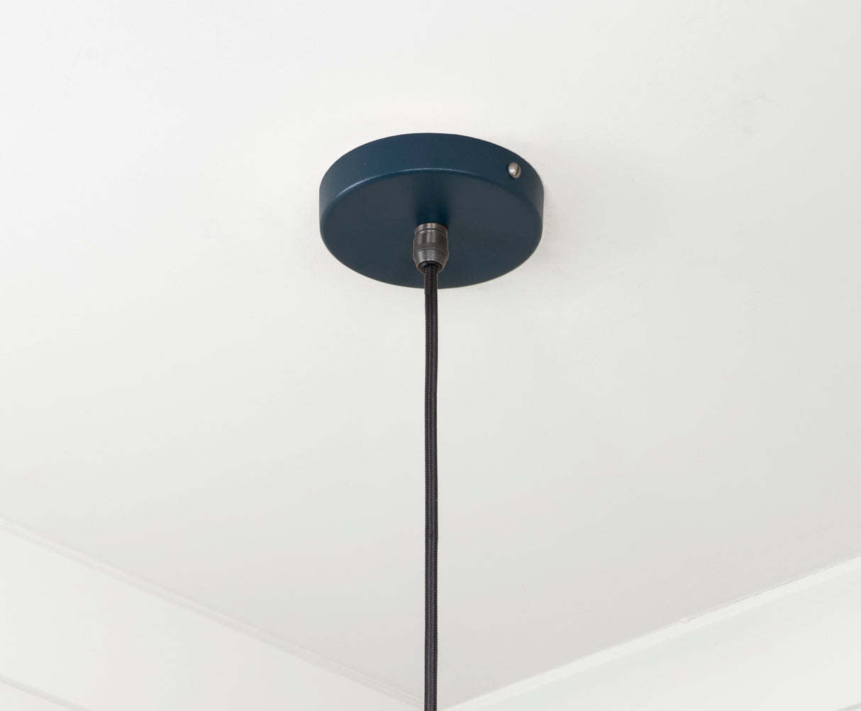 From The Anvil - Smooth Brass Frankley Pendant in Dusk | Sku. 49722SDU | Trade Door Handles.