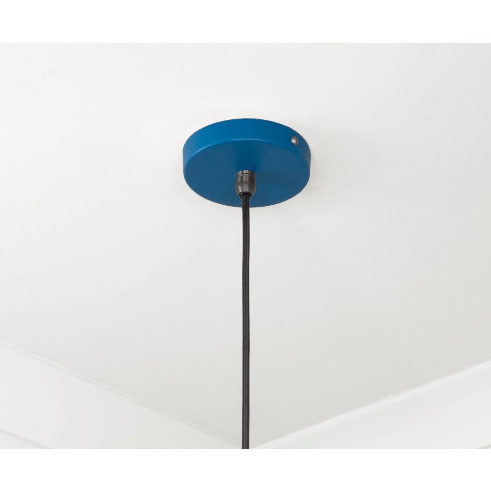 From The Anvil - Smooth Brass Frankley Pendant in Upstream | Sku. 49722SU | Trade Door Handles.