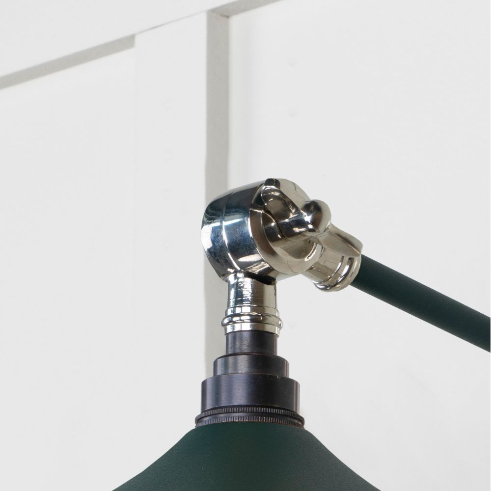 From The Anvil - Smooth Nickel Flora Wall Light in Dingle | Sku. 49724SDI | Trade Door Handles.