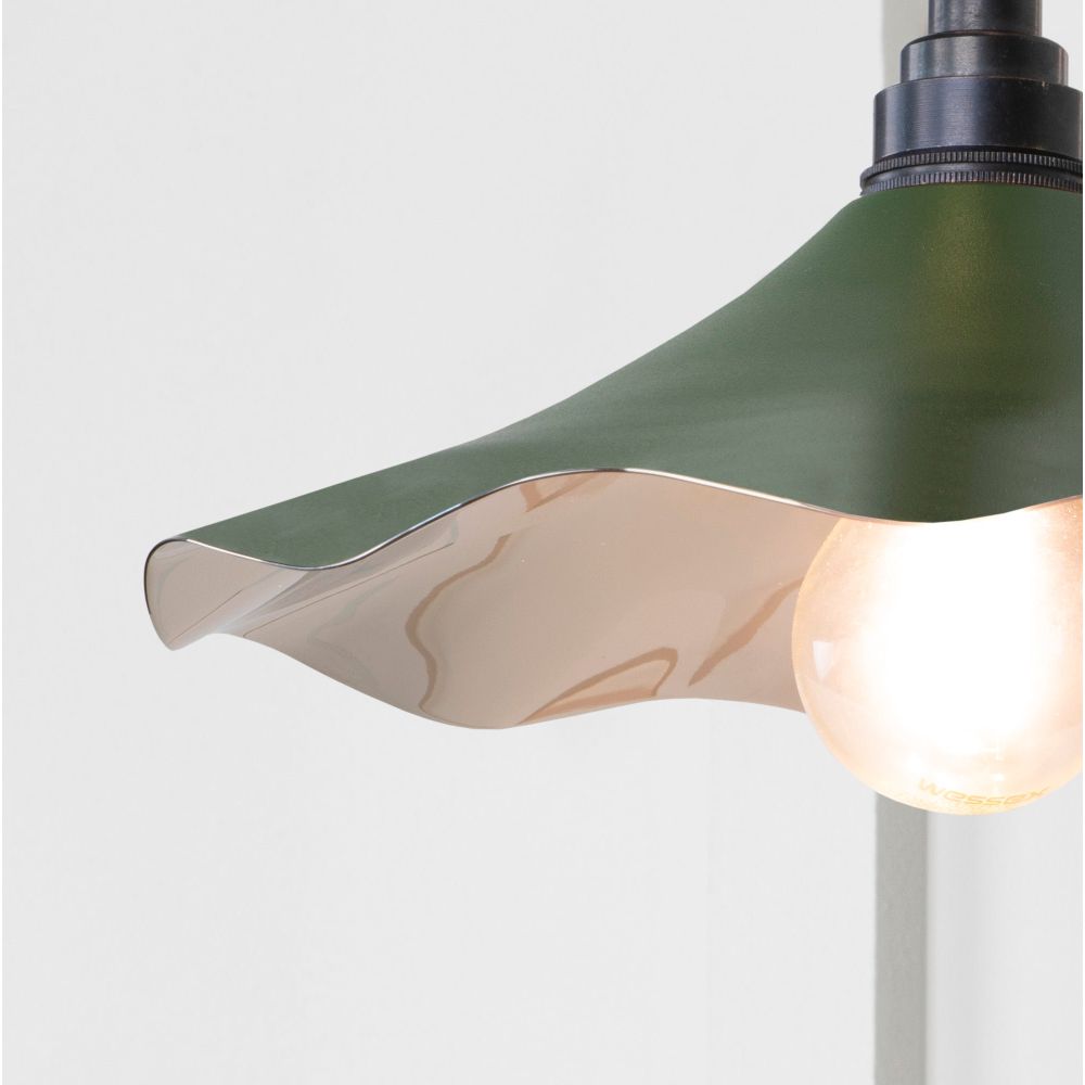 From The Anvil - Smooth Nickel Flora Wall Light in Heath | Sku. 49724SH | Trade Door Handles.