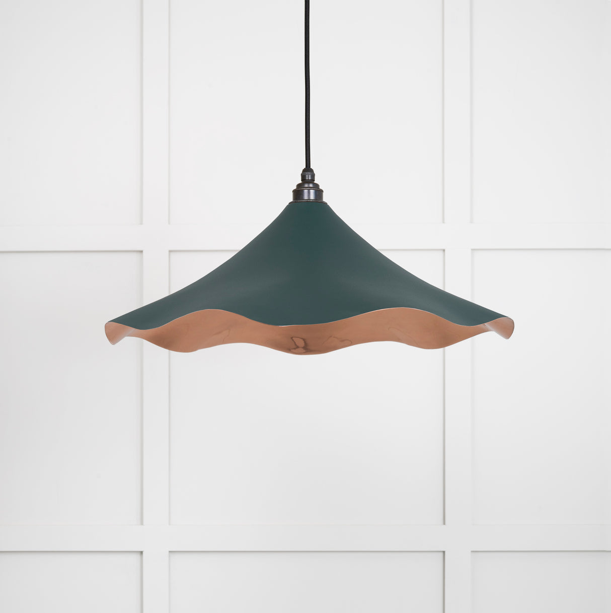 From The Anvil - Smooth Copper Flora Pendant in Dingle | Sku. 49729SDI | Trade Door Handles.