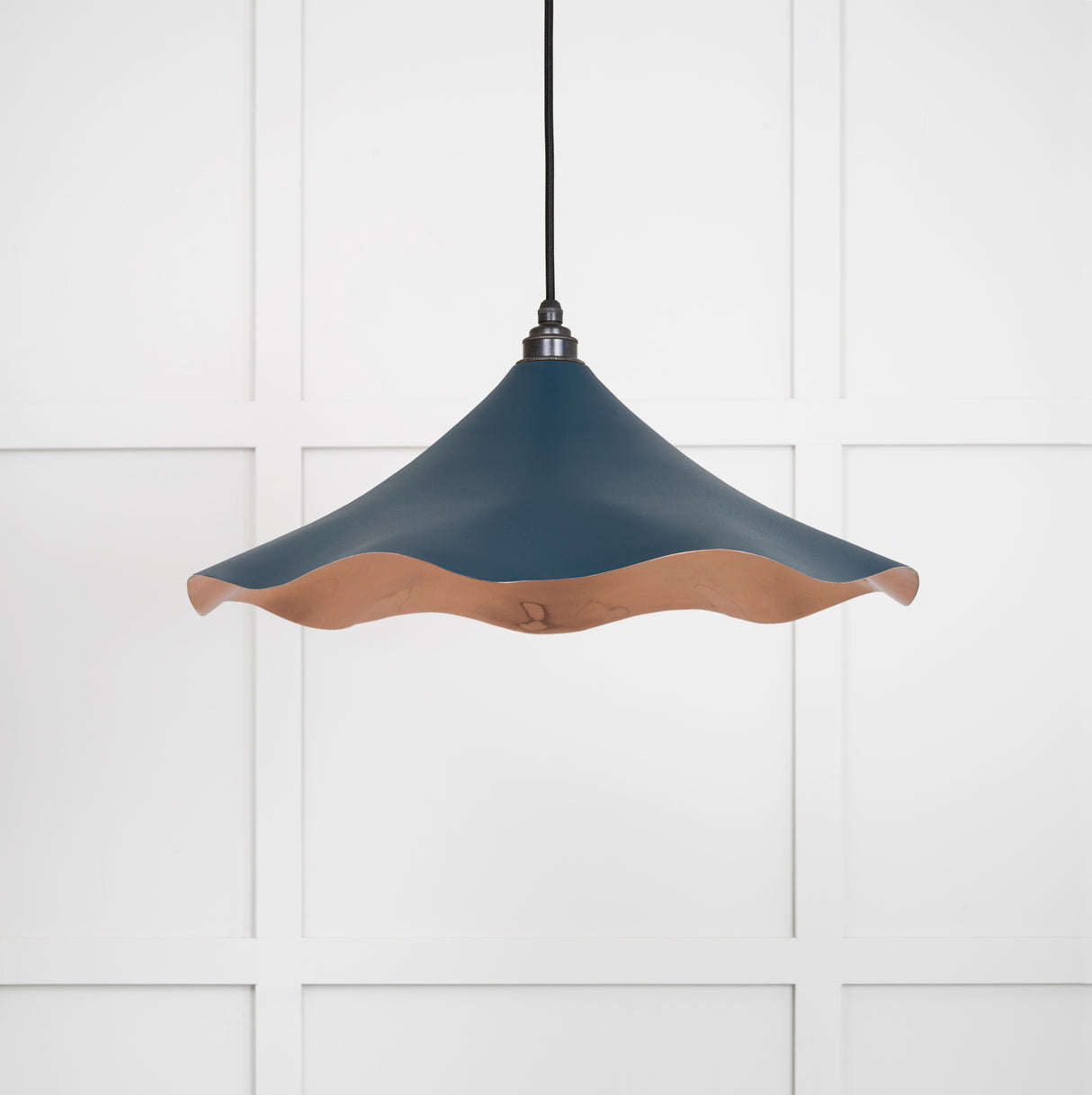 From The Anvil - Smooth Copper Flora Pendant in Dusk | Sku. 49729SDU | Trade Door Handles.