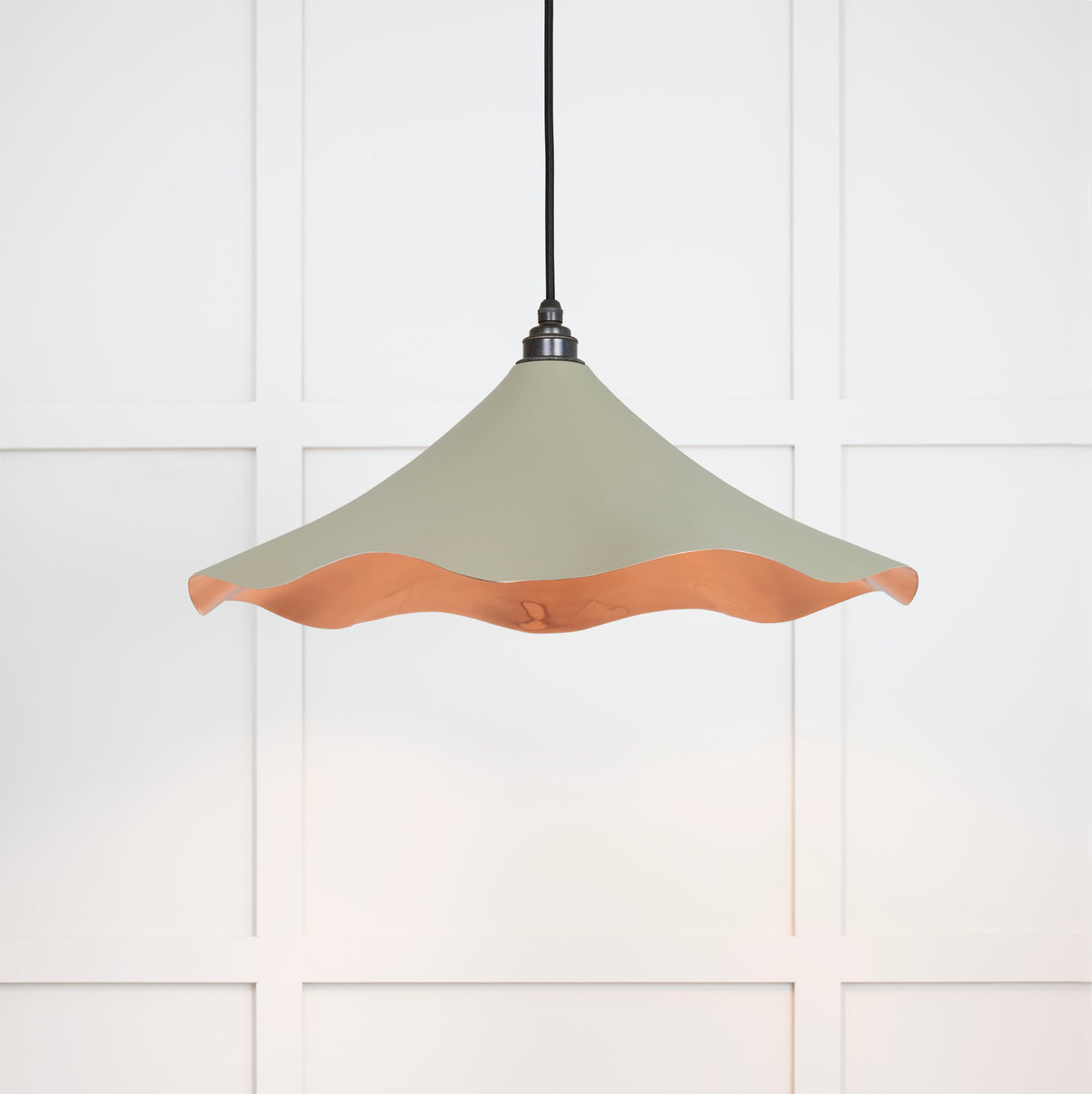 From The Anvil - Smooth Copper Flora Pendant in Tump | Sku. 49729STU | Trade Door Handles.