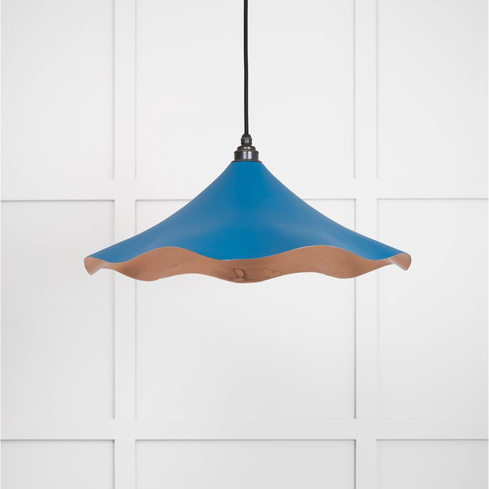 From The Anvil - Smooth Copper Flora Pendant in Upstream | Sku. 49729SU | Trade Door Handles.