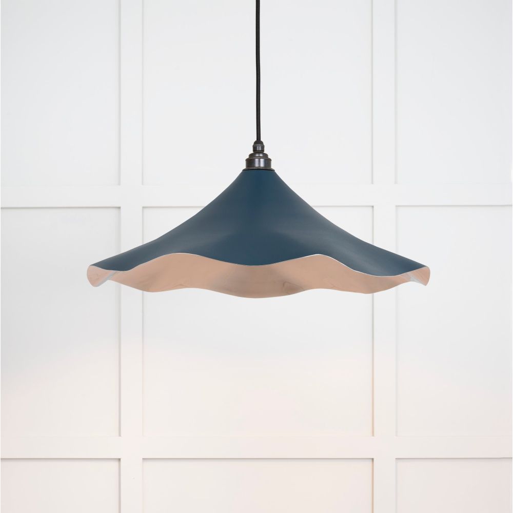 From The Anvil - Smooth Nickel Flora Pendant in Dusk | Sku. 49730SDU | Trade Door Handles.