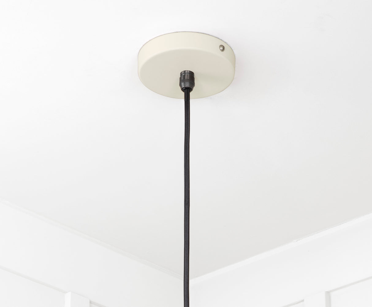 From The Anvil - Smooth Nickel Flora Pendant in Teasel | Sku. 49730STE | Trade Door Handles.