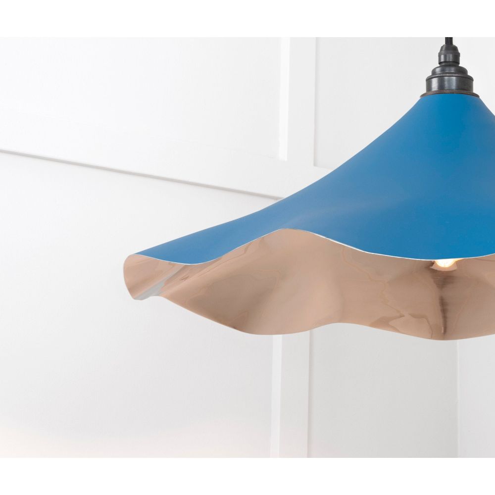 From The Anvil - Smooth Nickel Flora Pendant in Upstream | Sku. 49730SU | Trade Door Handles.